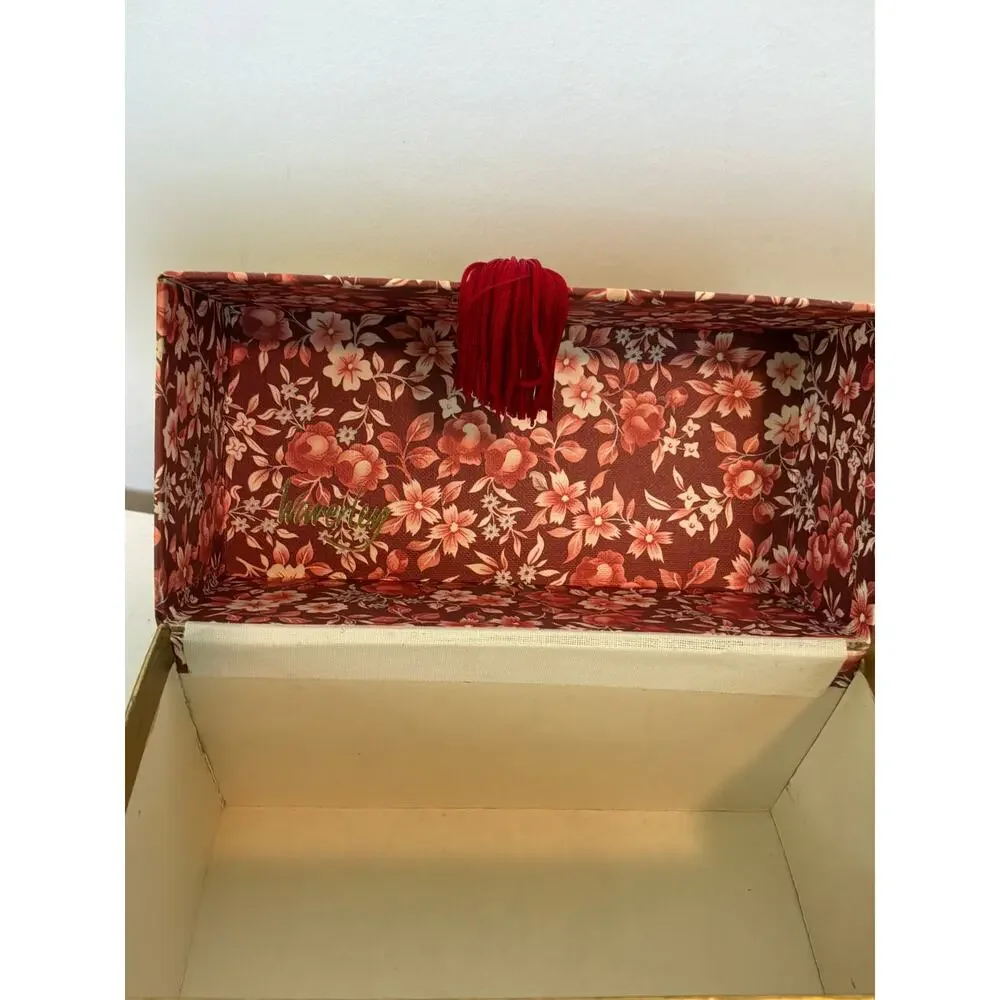 Vintage Waverley Floral Stationery Set with Reusable Box